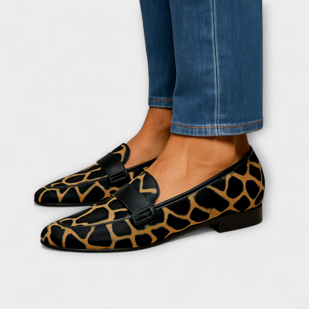 Samantha | Leopard Moccasin