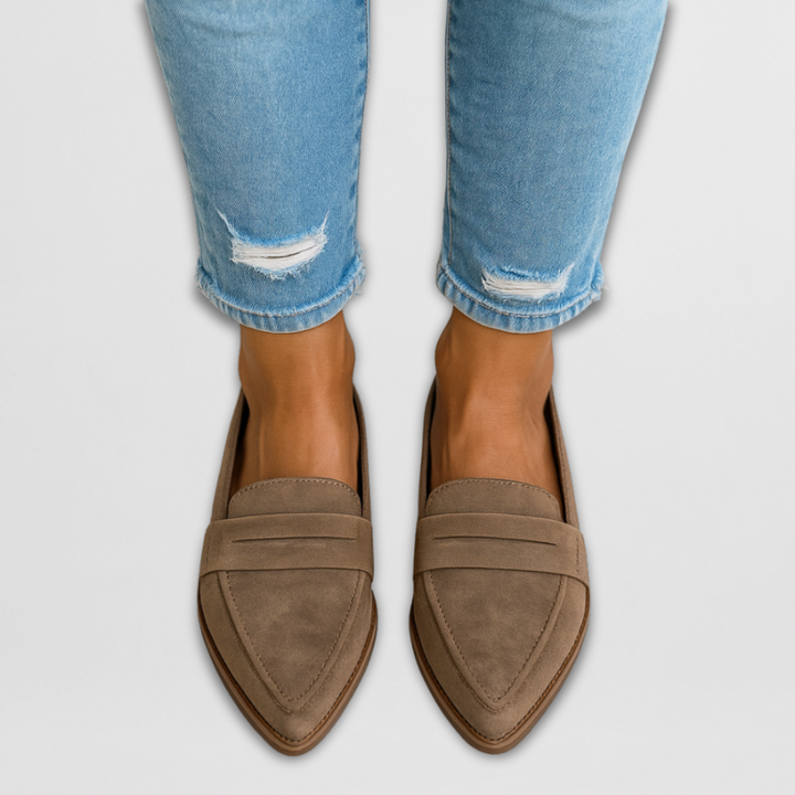Samantha | Suede Moccasins.