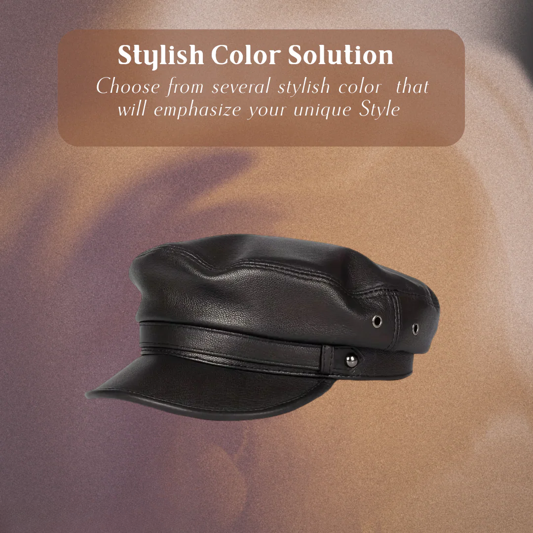 Arthur | Leather Fiddler Cap (BUY 1 GET 1 FREE)