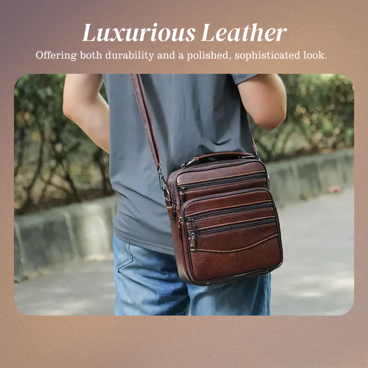 Logan | Leather Retro Crossbody Bag for Men (BUY 1 GET 1 FREE)