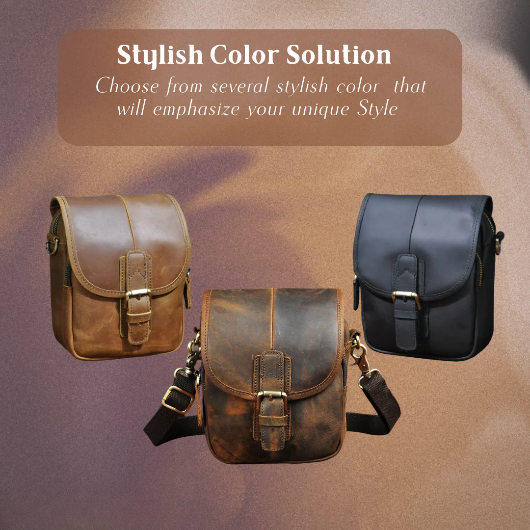 Damon | Genuine Leather Shoulder Bag for Men (BUY 1 GET 1 FREE)