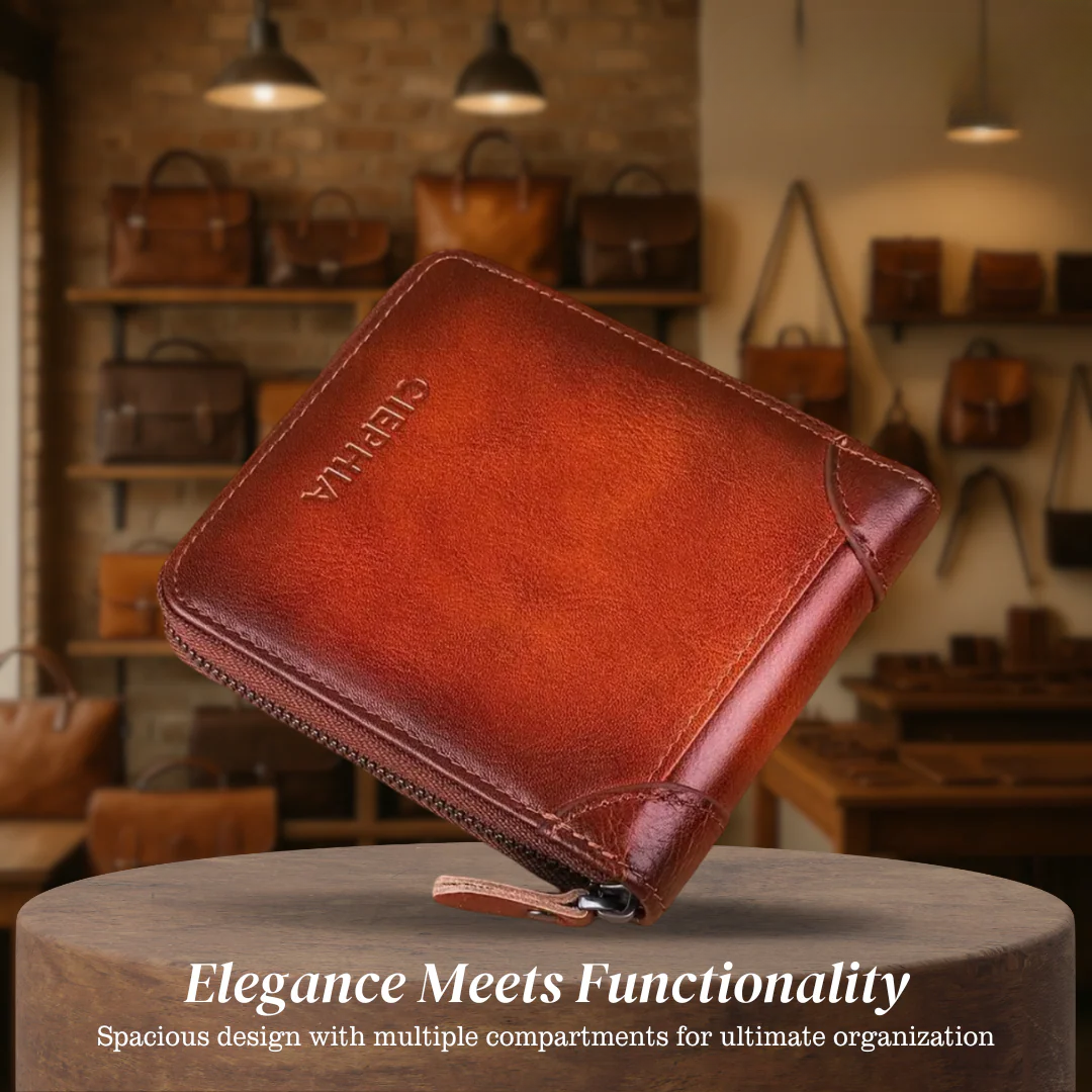 Jefrey | Vintage Bifold RFID Leather Wallet