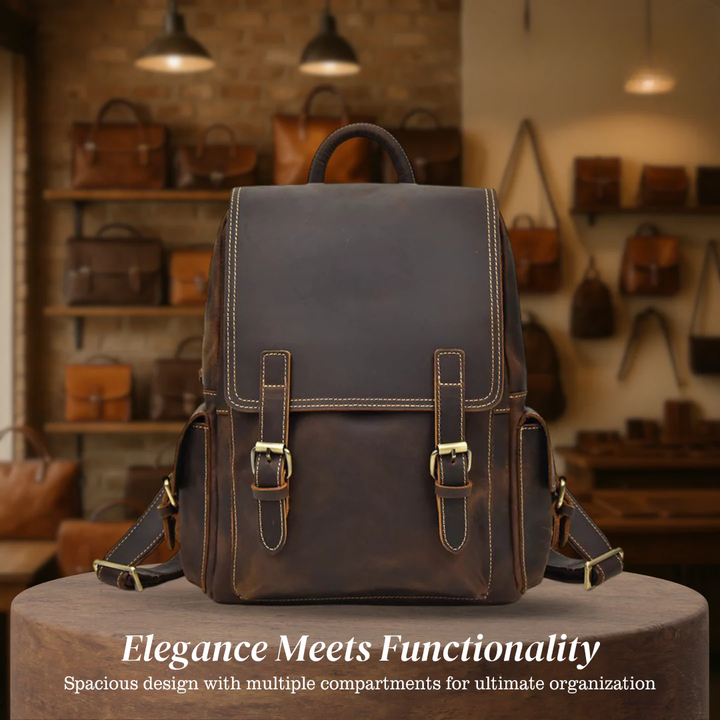 Marcus | Essential Vintage Leather | Backpack