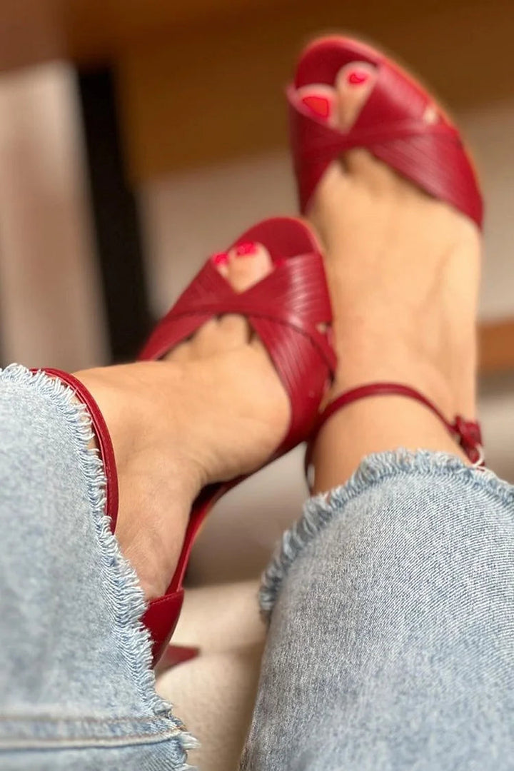 Huguette | Slim Heel Sandal
