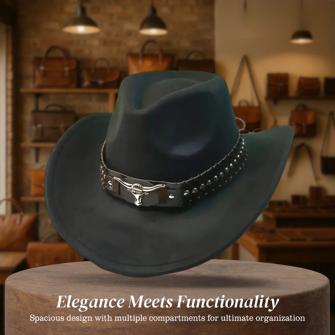 Dalton | Vintage Wide Brim Cowboy Hat with Classic Western Charm