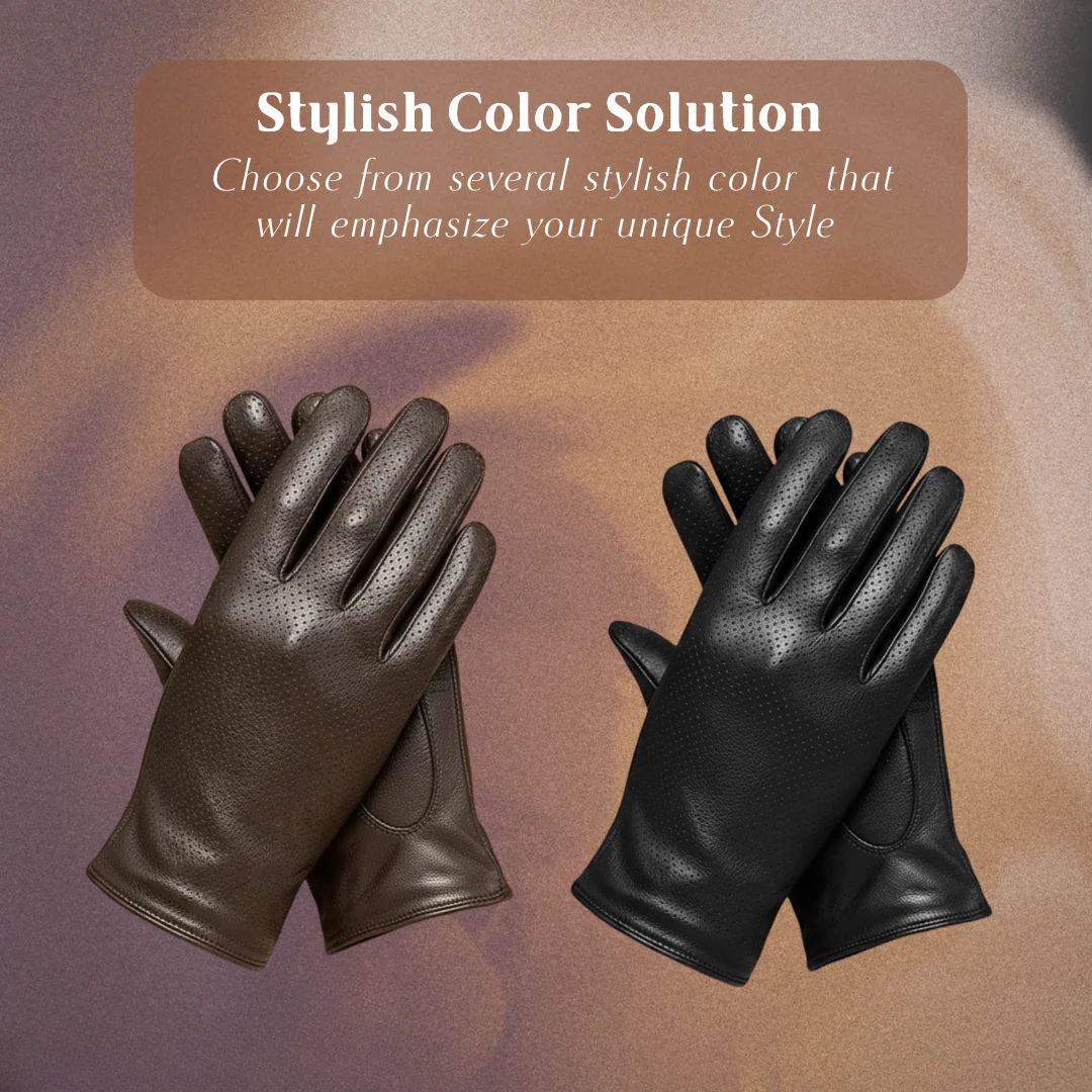 Damon | Sheepskin Leather Driving Gloves (BUY 1 GET 1 FREE)