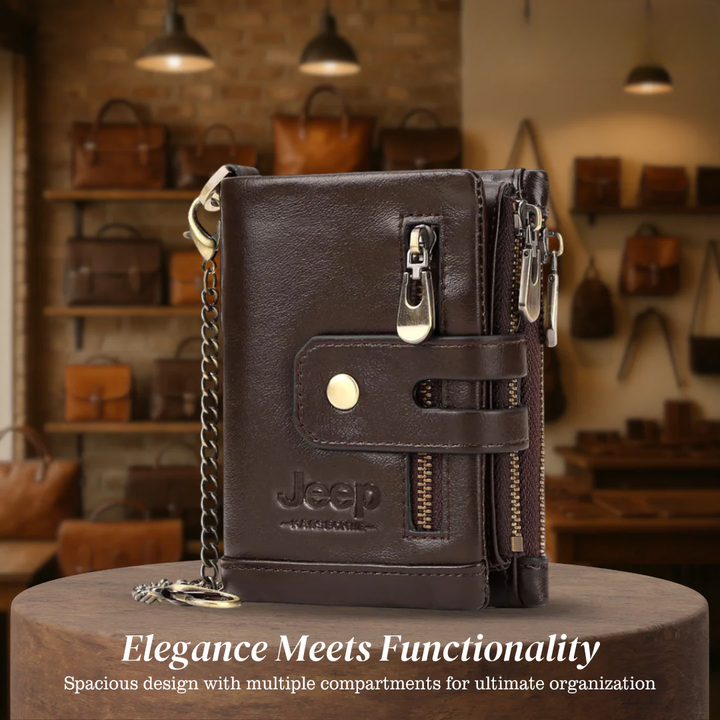 Carter | Vintage Leather RFID Wallet (BUY 1 GET 1 FREE)