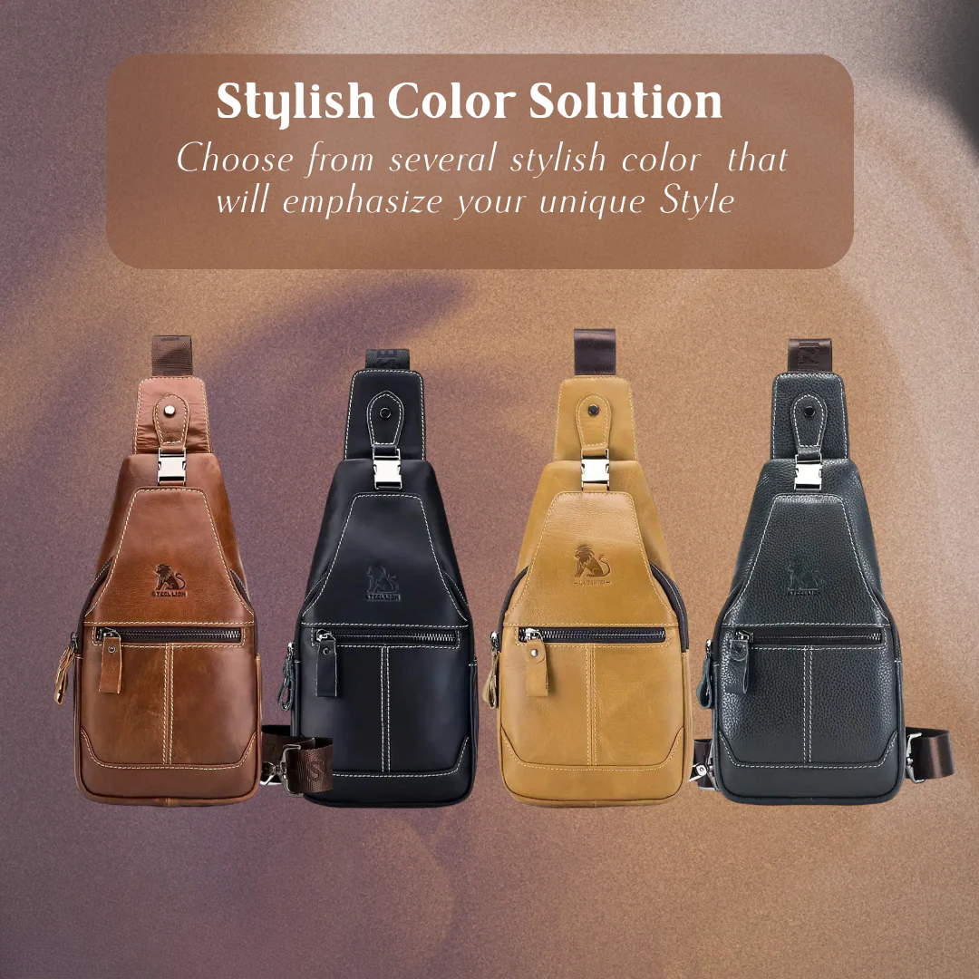 Callum | Leather Crossbody Chest Bag for Men (BUY 1 GET 1 FREE)