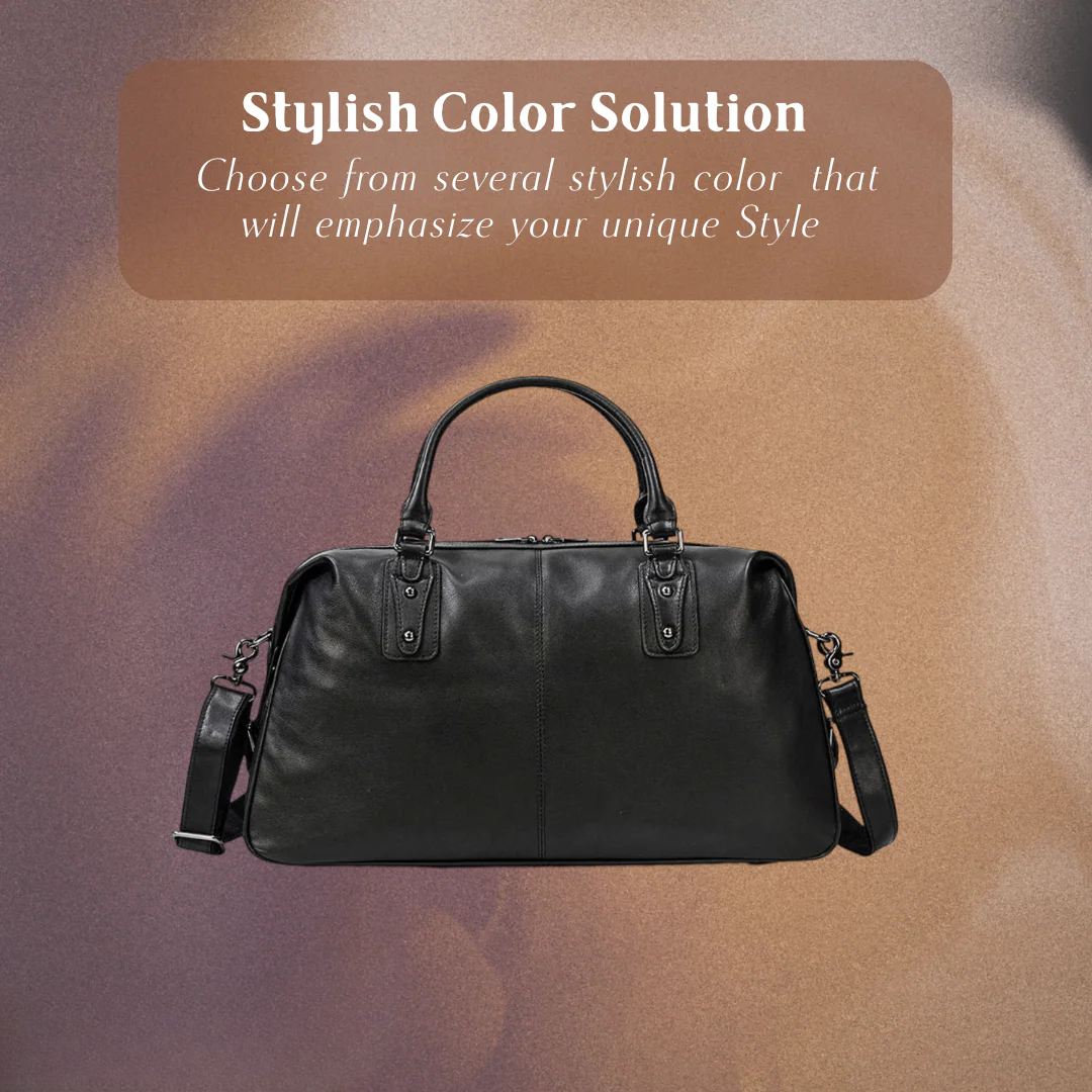 Rafael | Leather Weekender | Duffel Bag