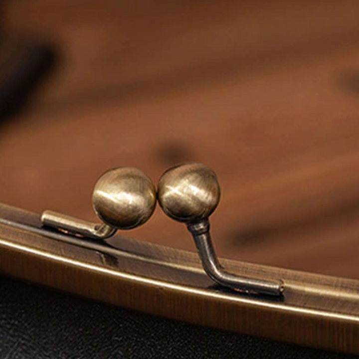 Vintage Kiss-Lock Bag - Retro Chic Essential