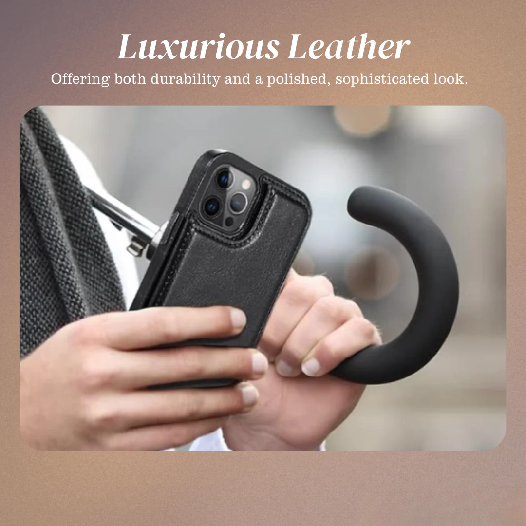 Preston | Magnetic Wallet Flip Phone Case for iPhone (BUY 1 GET 1 FREE)