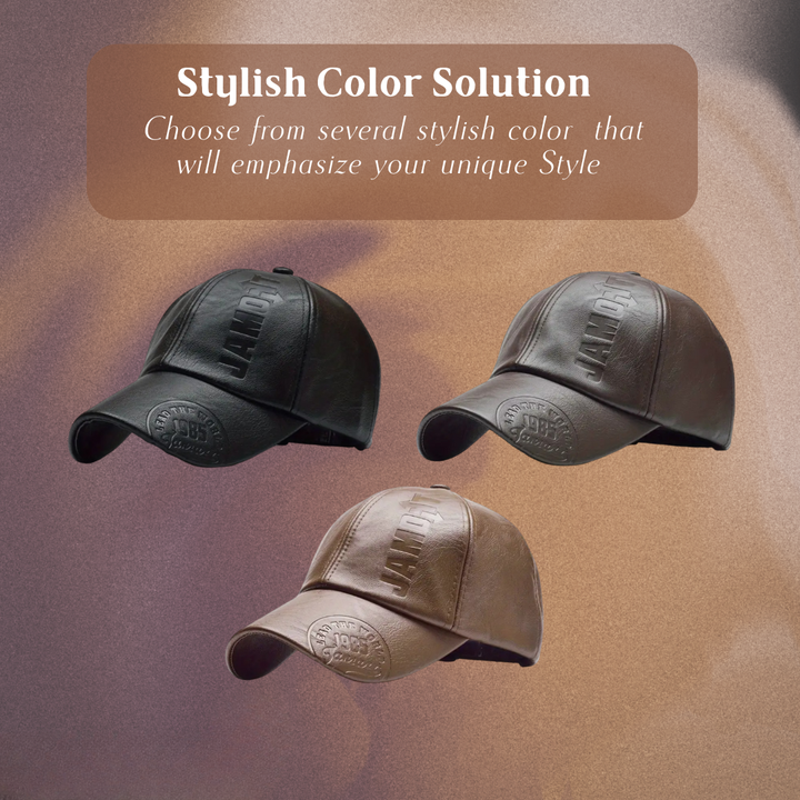 Daniel | Classic Leather-Style Baseball Cap for Men (BUY 1 GET 1 FREE)