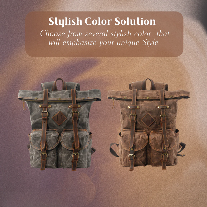 Nard | Rugged Waxed Canvas Backpack