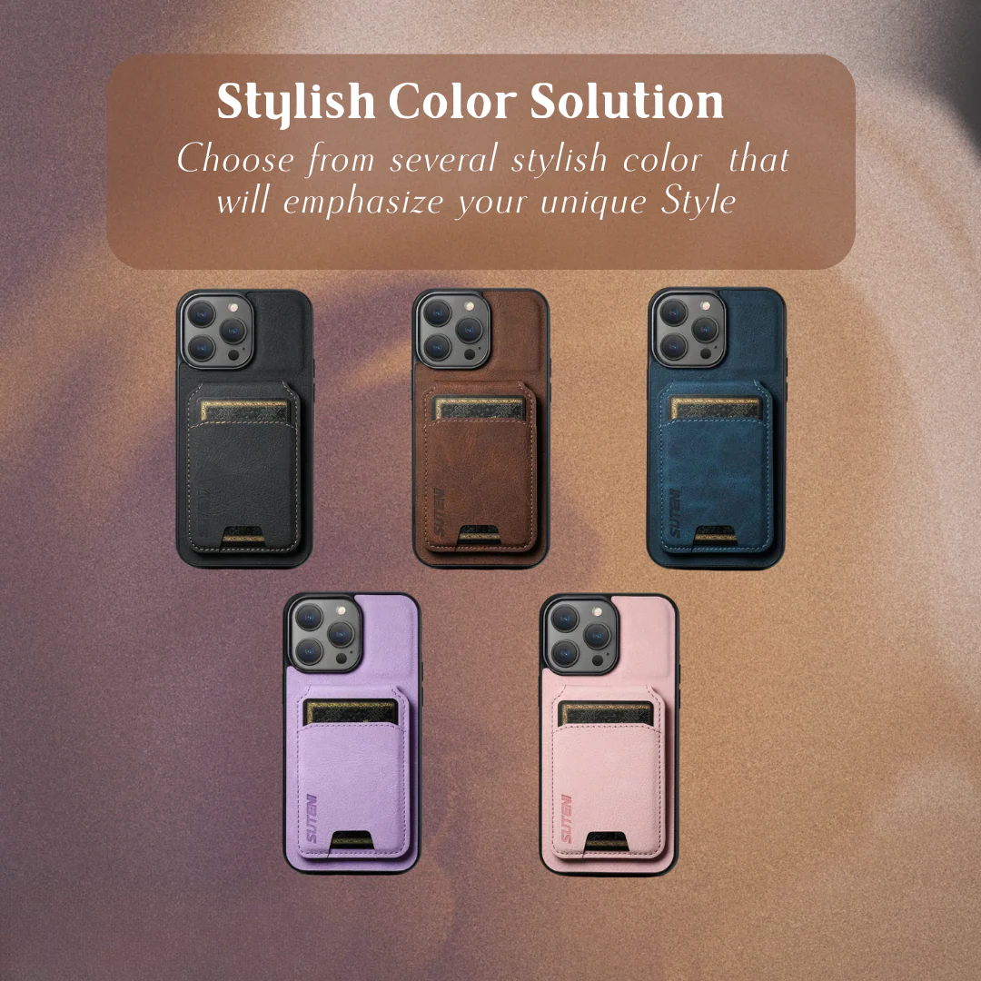 Adrian | Premium Leather-Style Phone Holder Case