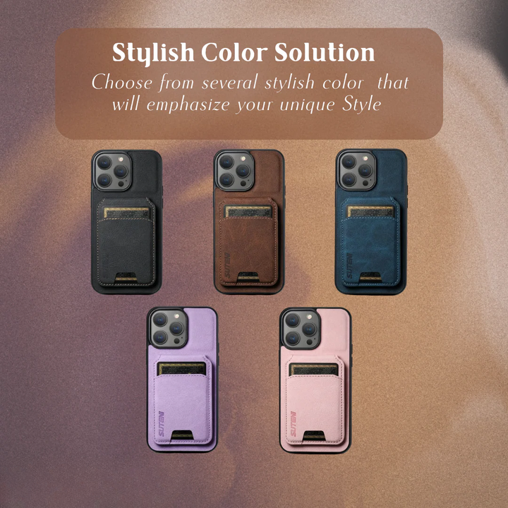 Adrian | Premium Leather-Style Phone Holder Case