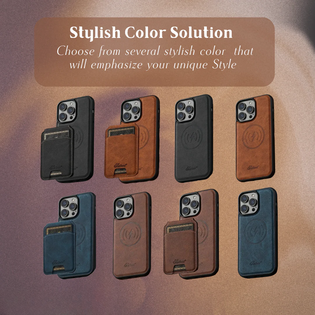 Maxwell | 2-in-1 Magnetic Wallet Flip Phone Case