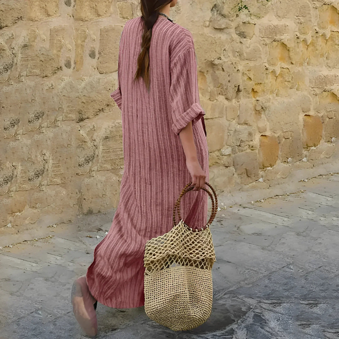 Odile | Cotton and Linen Robe