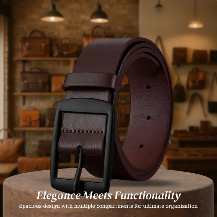 Milan | Everyday Belt with Square Alloy Buckle (BUY 1 GET 1 FREE)
