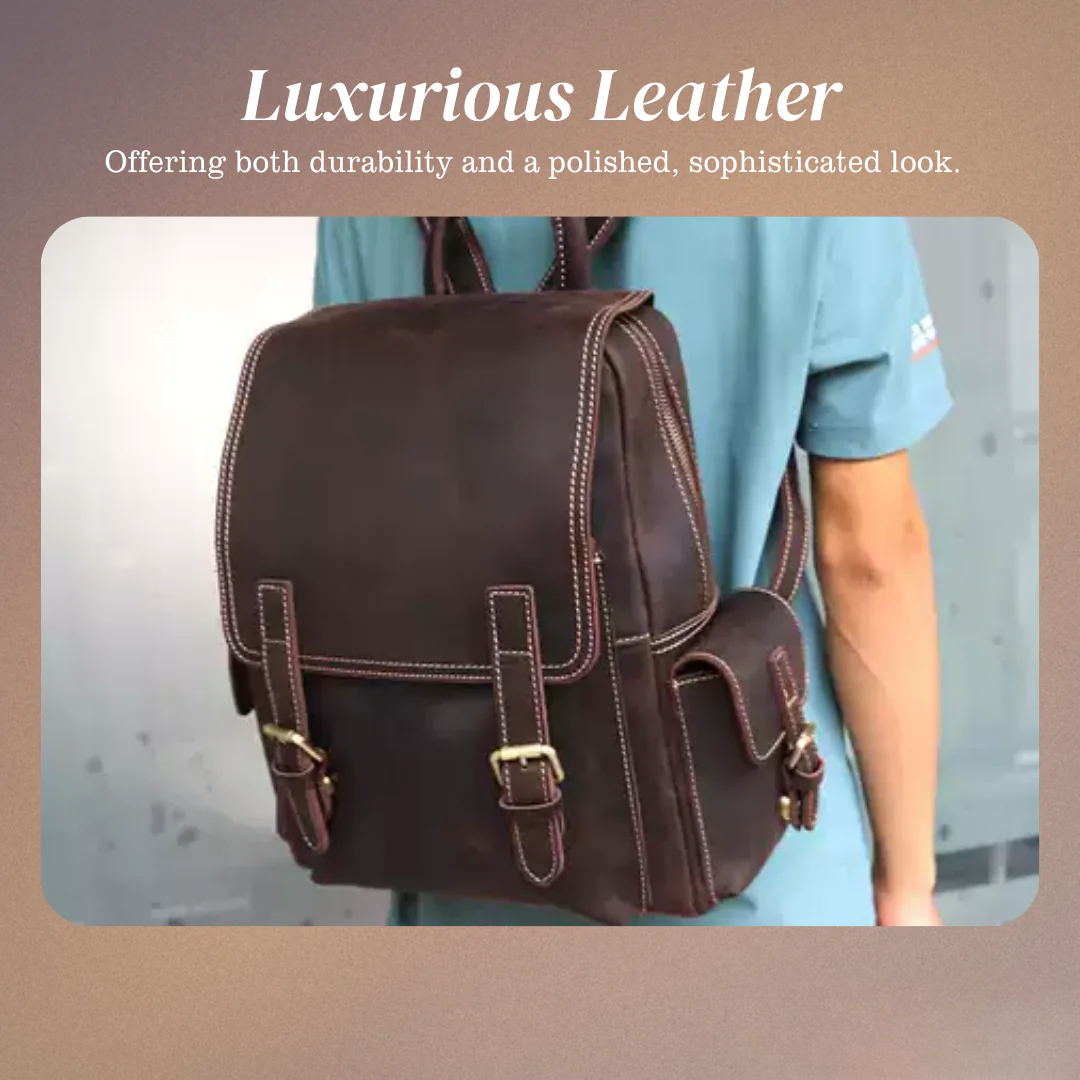 Marcus | Essential Vintage Leather | Backpack