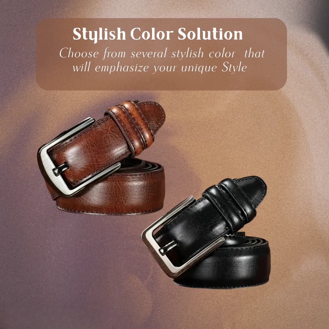 Logan  Belt with Classic Buckle