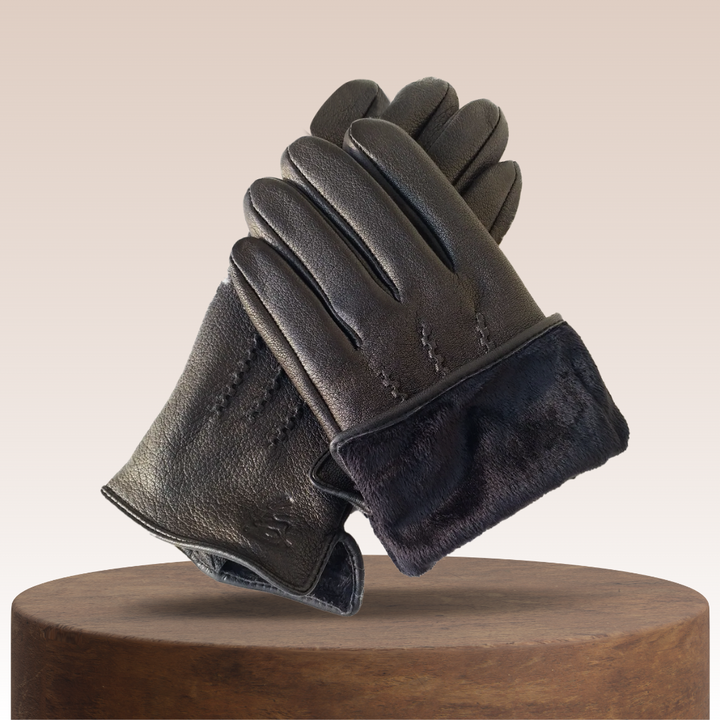 Henry | Deer Pattern Goatskin Winter Gloves for Men (BUY 1 GET 1 FREE)