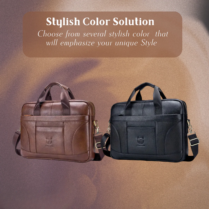 Harrison | Executive Leather Briefcase for Work & Travel