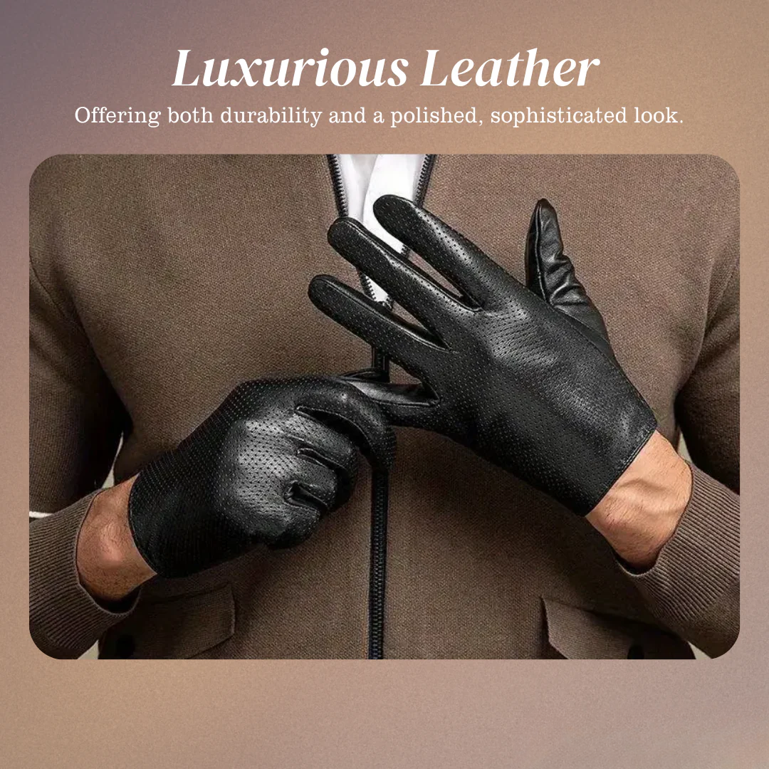Damon | Sheepskin Leather Driving Gloves (BUY 1 GET 1 FREE)
