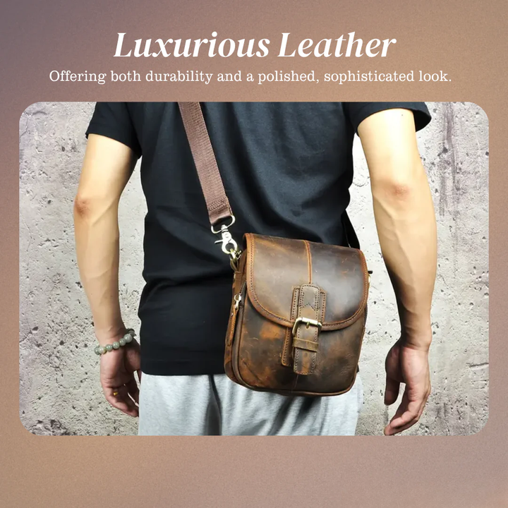 Damon | Genuine Leather Shoulder Bag for Men (BUY 1 GET 1 FREE)
