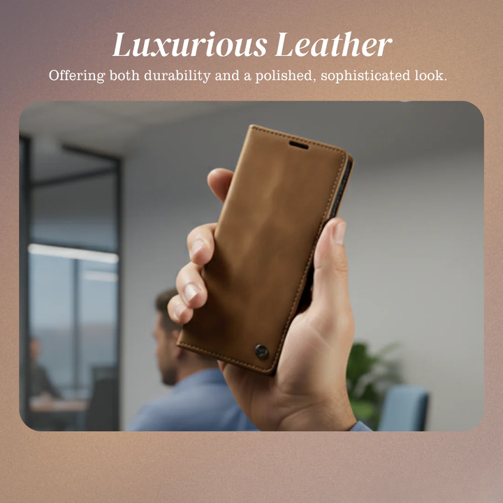 Maurice | Galaxy Convenient Flip Leather Phone Case (BUY 1 GET 1 FREE)