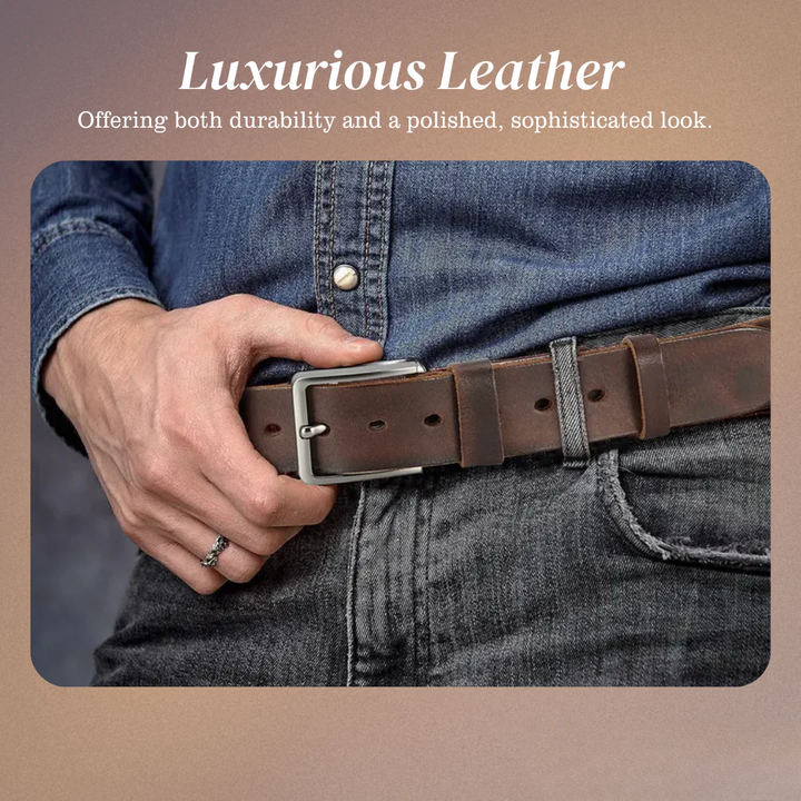 Kenton | Adjustable Quality Leather Belt (BUY 1 GET 1 FREE)