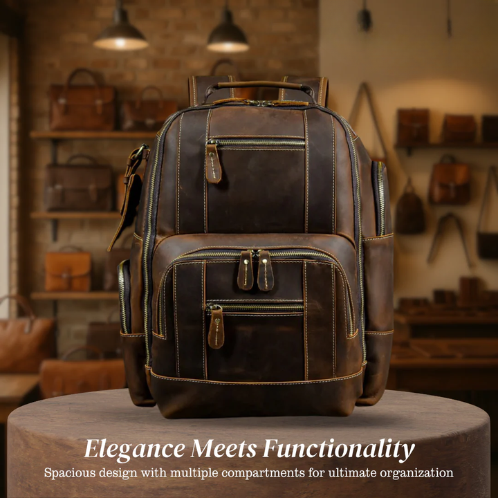 Nathan | Fashion Ample Leather | Backpack