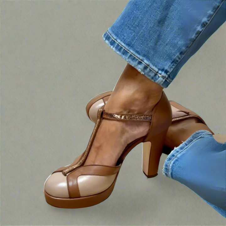 Criselmara  | Elegant and comfortable heeled sandals