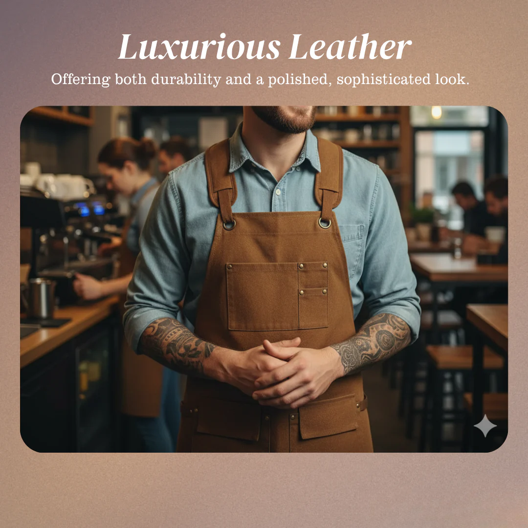 Grayson | Mastercraft | Leather Work Apron (BUY 1 GET 1 FREE)