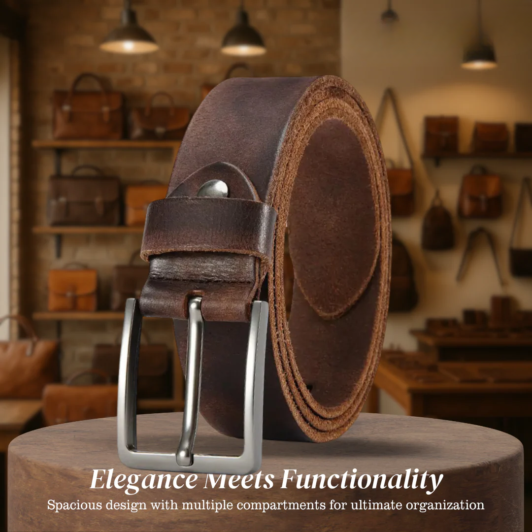 Kenton | Adjustable Quality Leather Belt (BUY 1 GET 1 FREE)