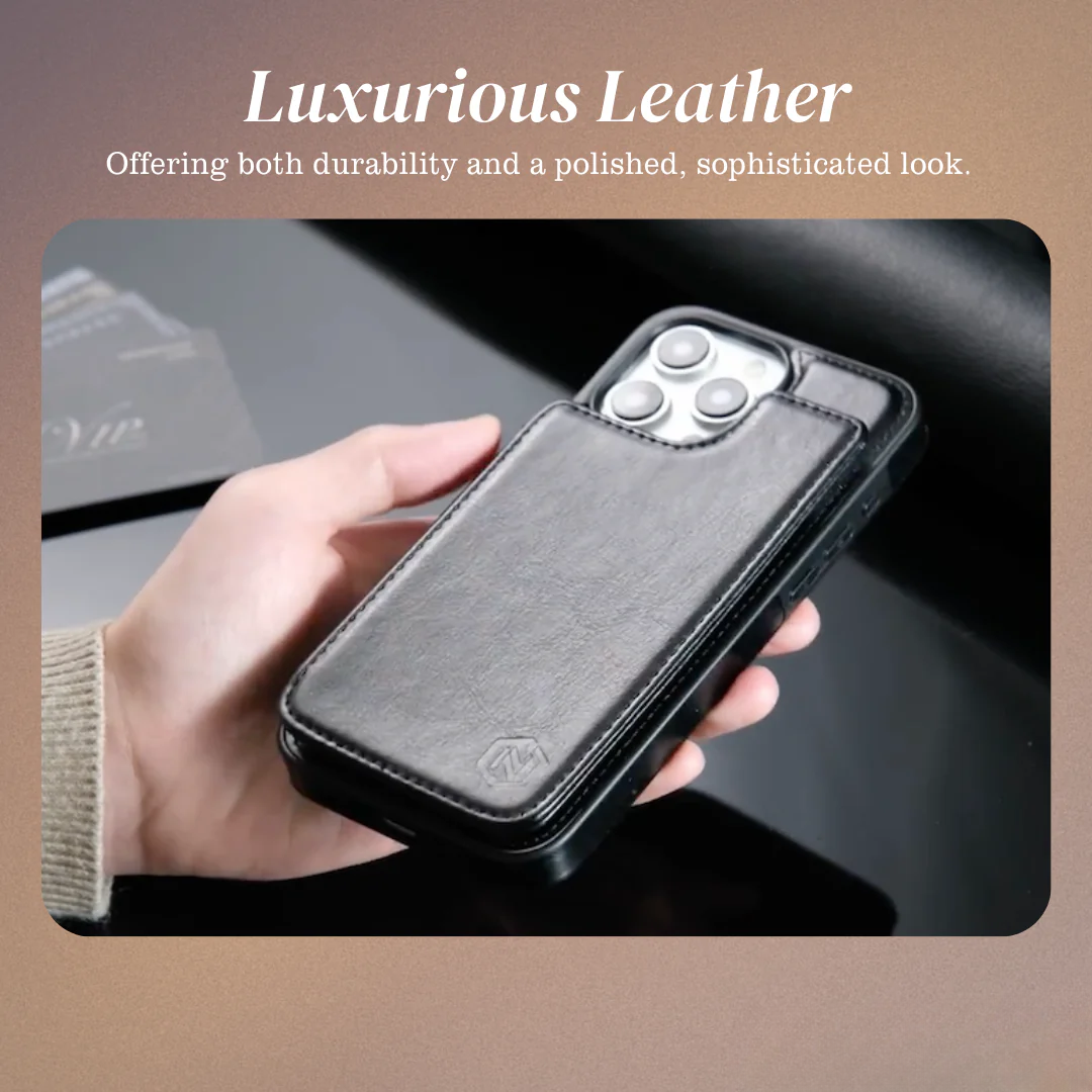 Harrison | RFID Blocking Magnetic Wallet Flip Phone Case (BUY 1 GET 1 FREE)