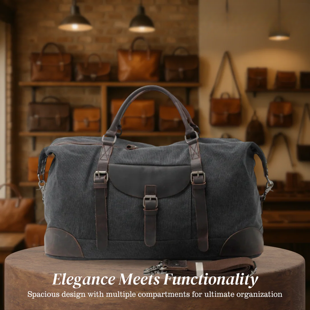 Francis | Vintage Rugged Leather | Duffel Bag