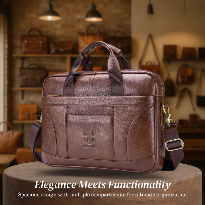 Harrison | Executive Leather Briefcase for Work & Travel