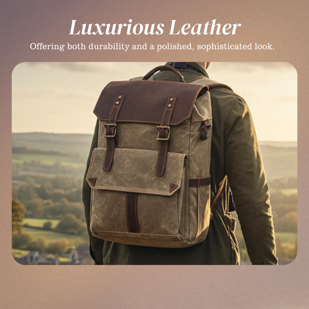 Jeko | Customizable Canvas Camera Backpack