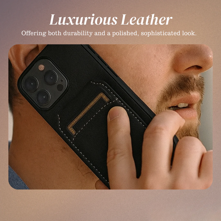 Adrian | Premium Leather-Style Phone Holder Case