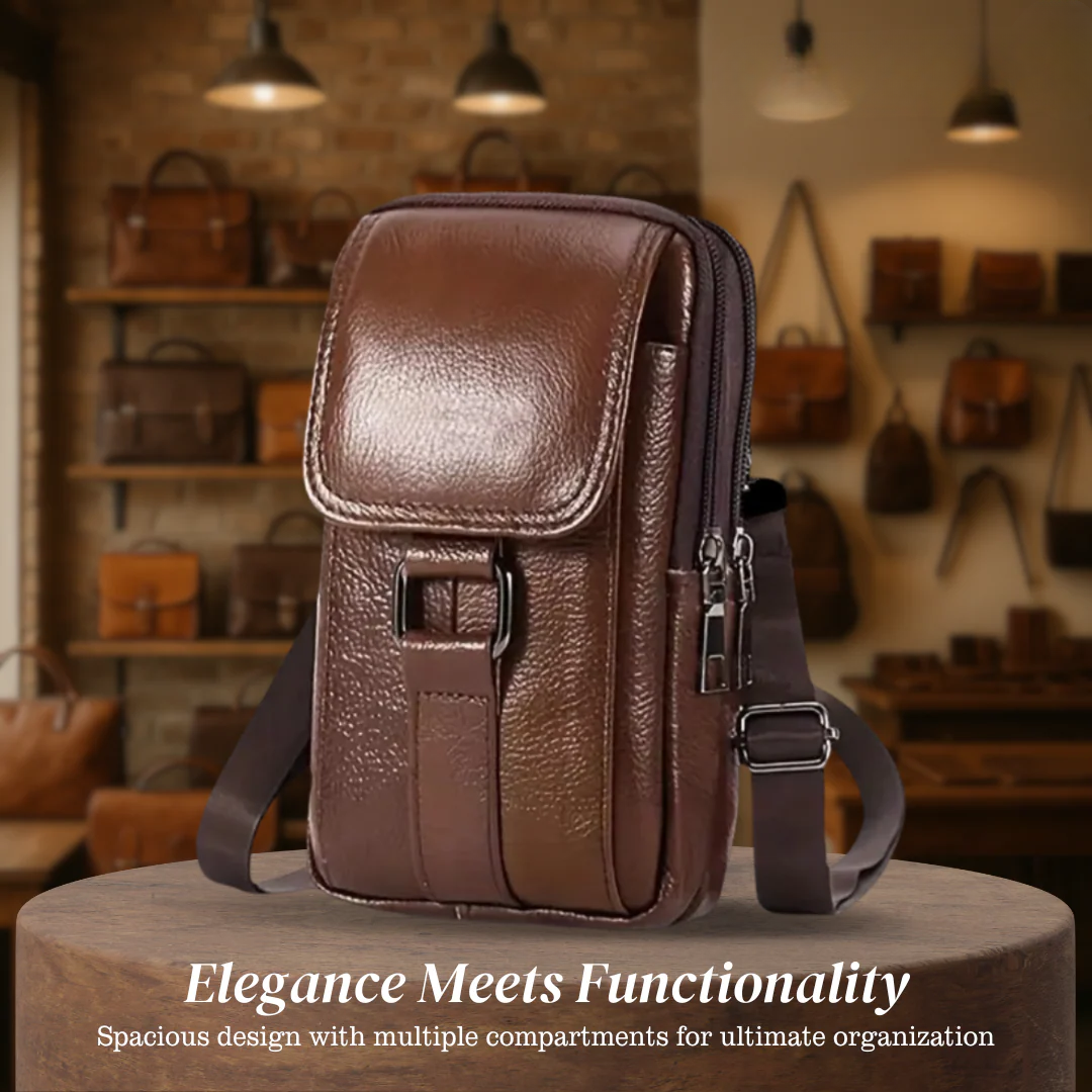 Frank | Belt Phone Pouch Zippered Wallet Case