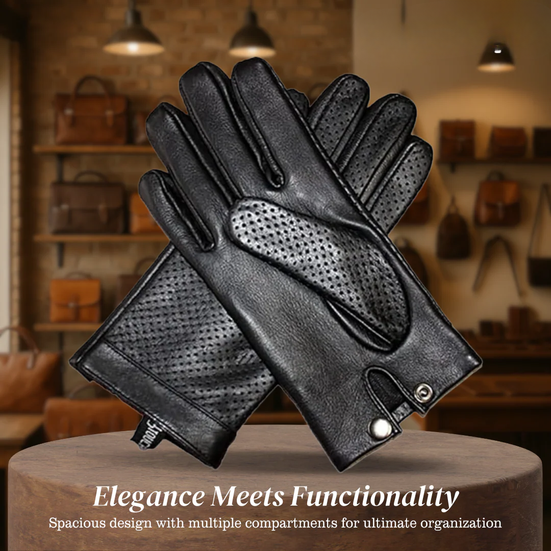 Damon | Sheepskin Leather Driving Gloves (BUY 1 GET 1 FREE)