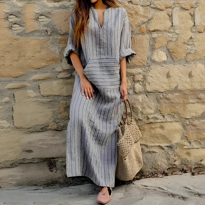 Odile | Cotton and Linen Robe