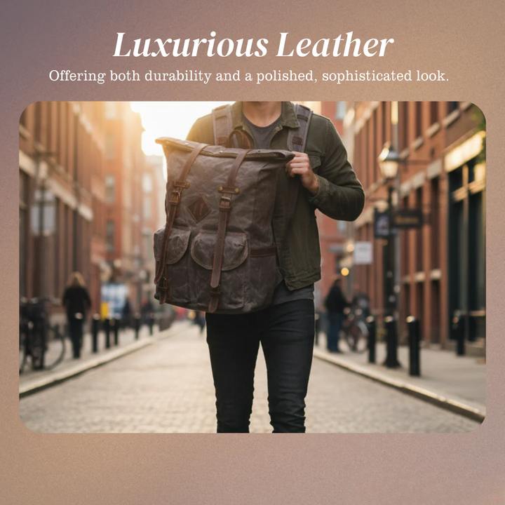 Nard | Rugged Waxed Canvas Backpack