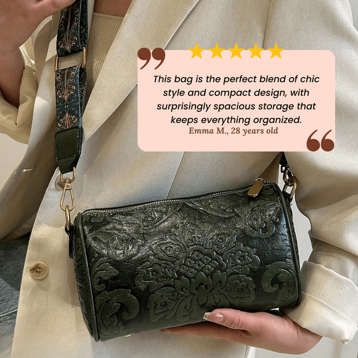 Linda’s Vintage Barrel Charm | Crossbody Bag