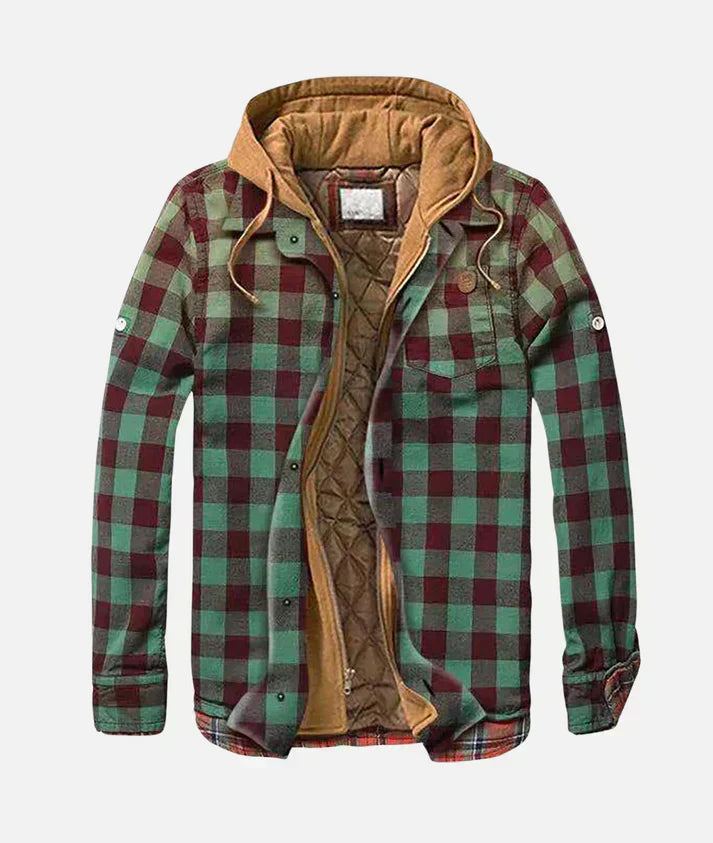 Leo | Patchwork Check Jacket