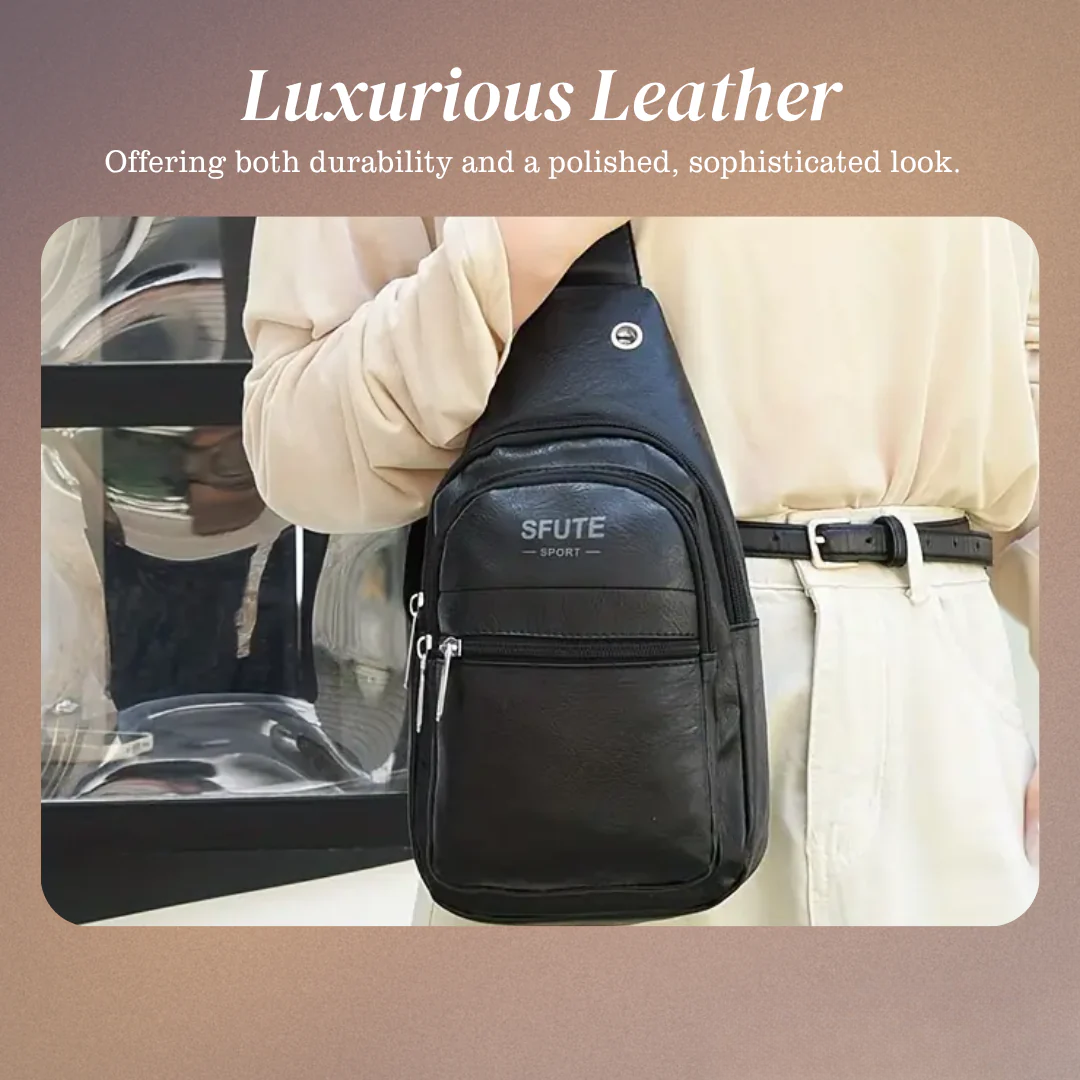 Joren | Compact Sling Bag with Multi-Zip Storage