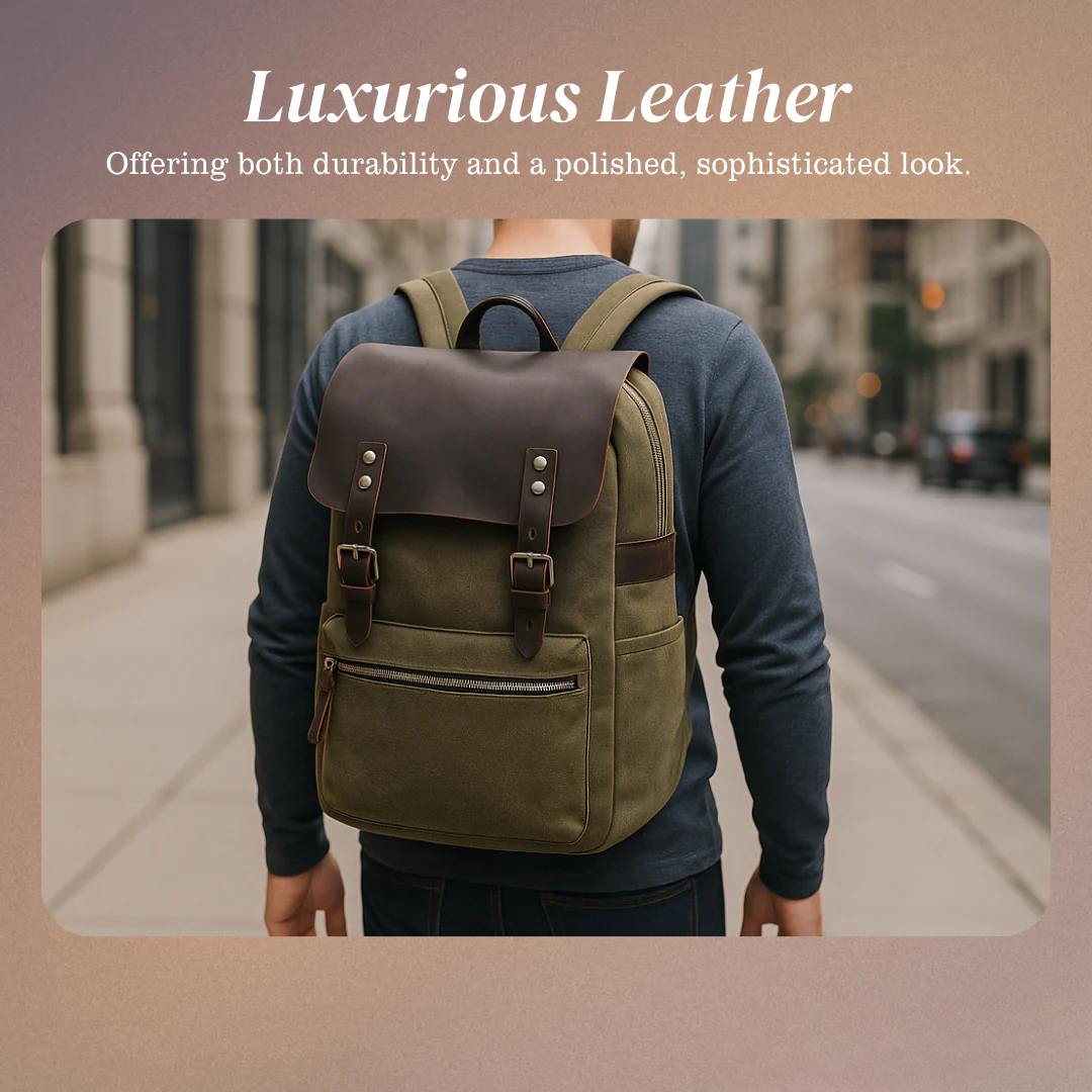 Carter | Urban Canvas Backpack