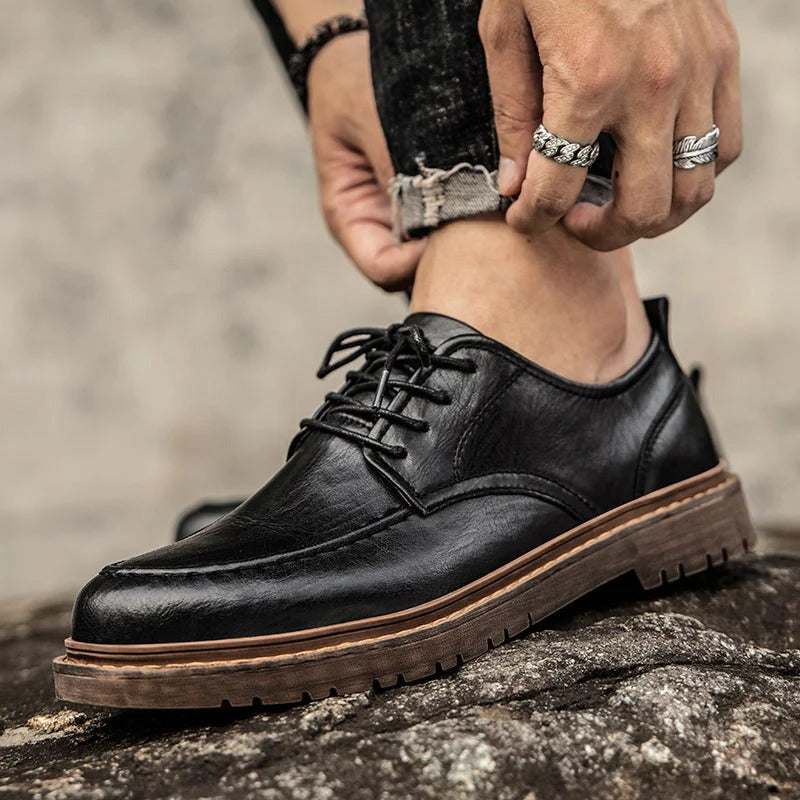 Westwell Low-Cut Genuine Leather Shoes