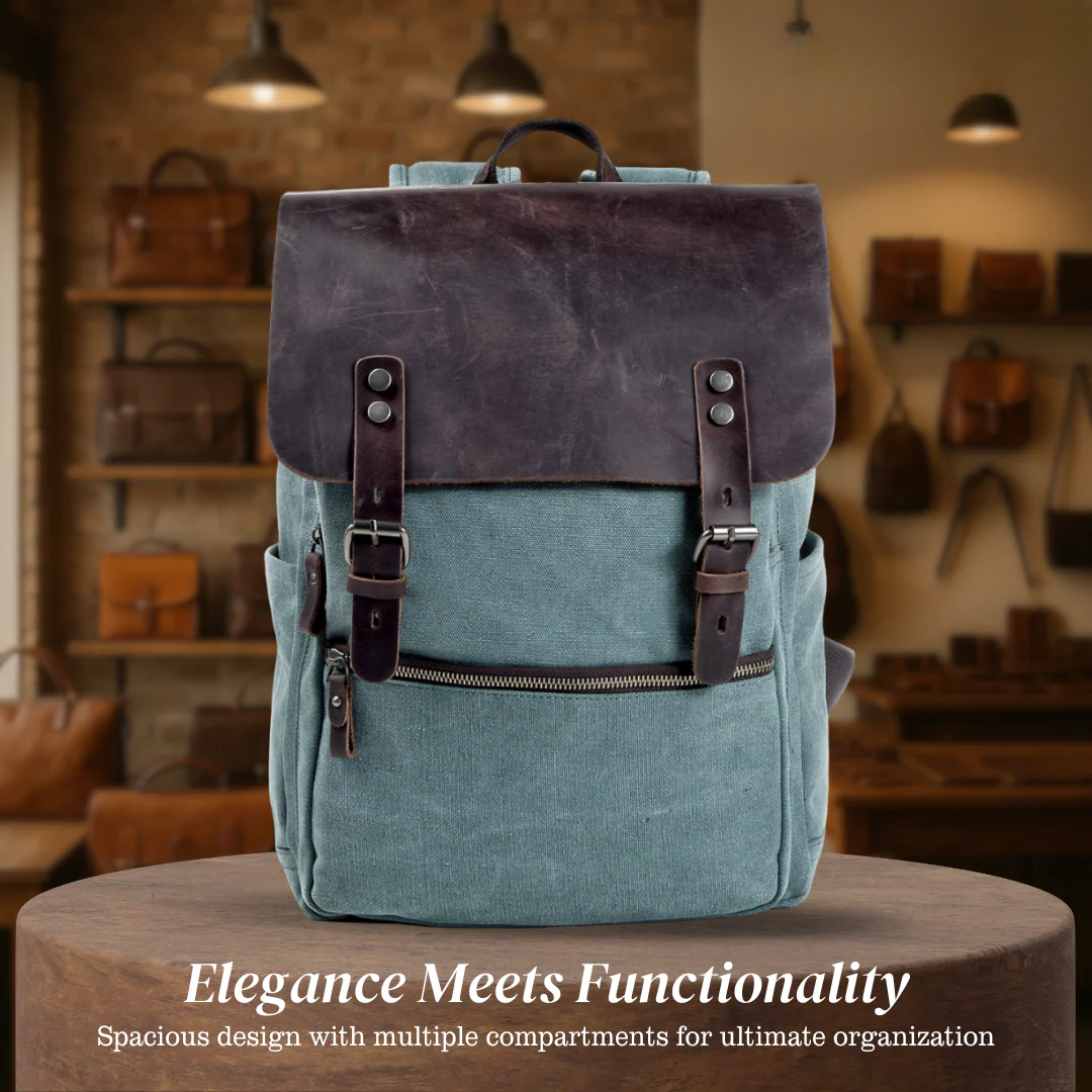 Carter | Urban Canvas Backpack