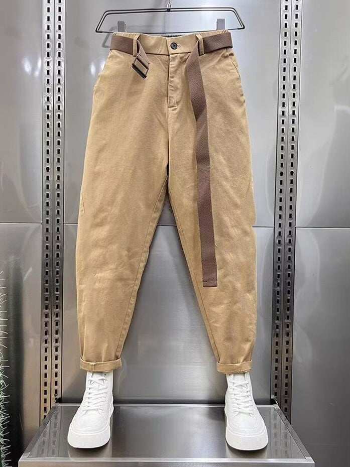 Erick | Capri Pants with Belt